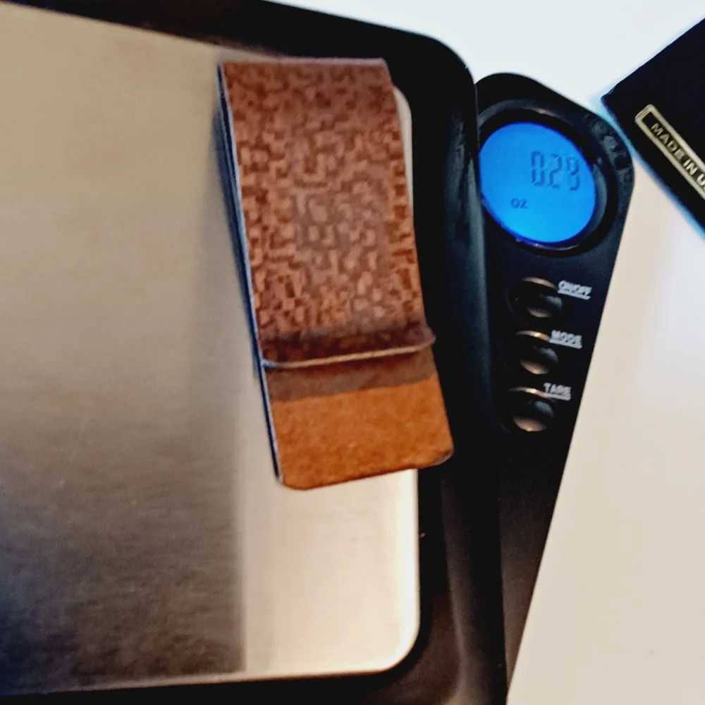 Hammered Copper Cowboy Boots With Spurs Money Clip. Vintage.